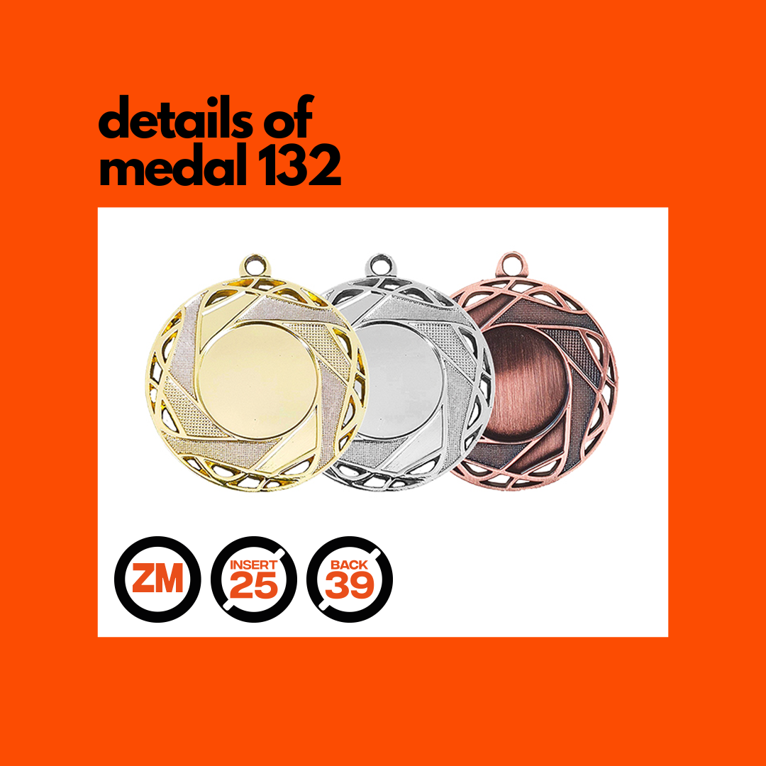 Medal 132 zamac 50mm - Image 3