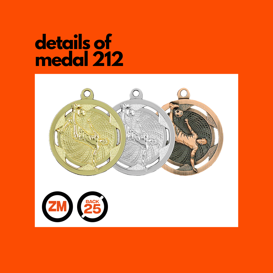 Medal 212 zamac 50mm - Image 3