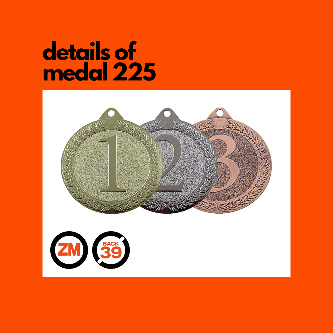 Medal 225 iron 50mm - Image 3