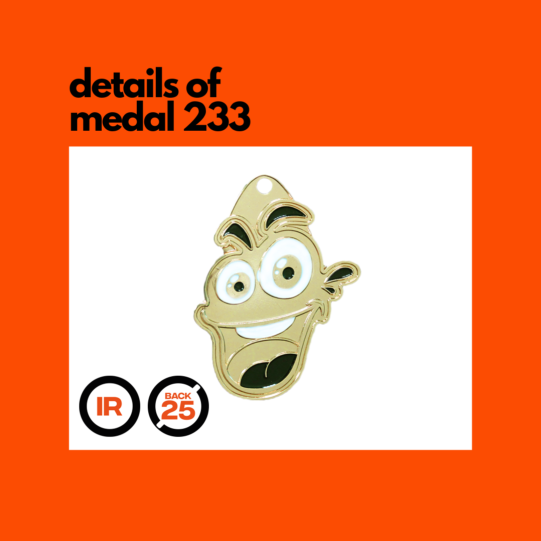 Medal 233 iron 50mm - Image 3