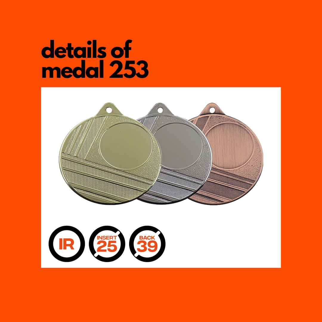 Medal 253 iron 50mm - Image 3