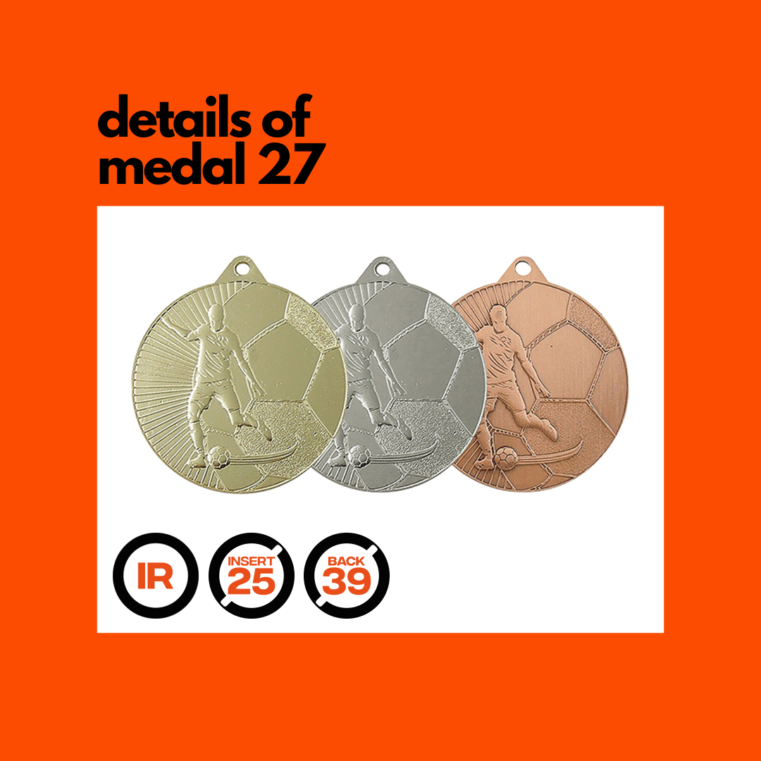 Medal 27 iron 45mm - Image 3