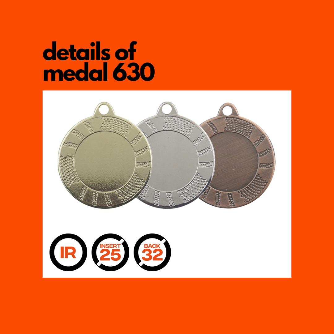 Medal 630 iron 40mm - Image 3