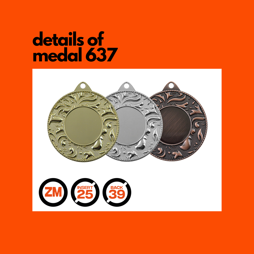 Medal 637 Zamac 50mm - Image 3