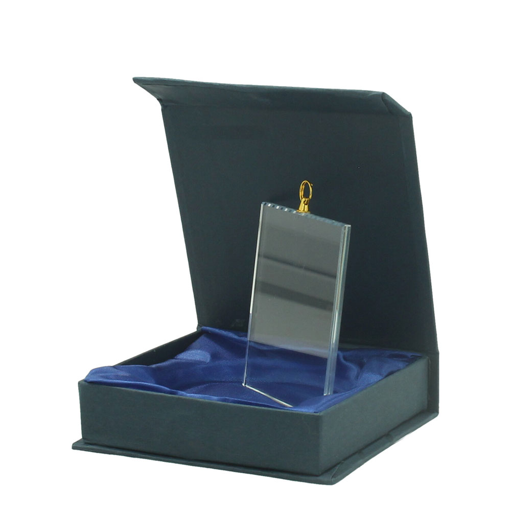 Quadra Glass Medal 4mm 60x70