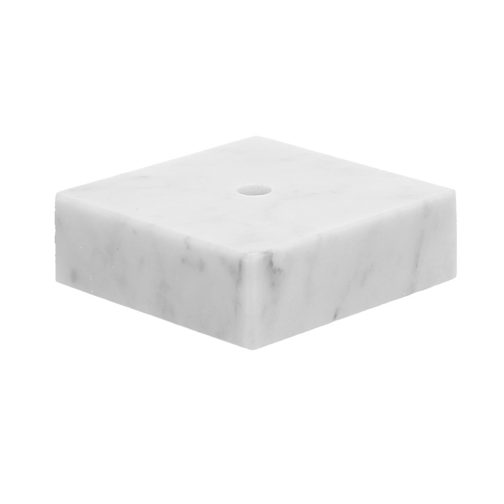 Marble base white